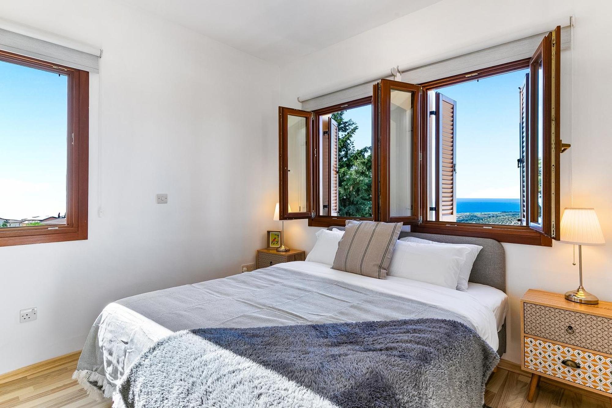 1 Bedroom Apartment Pyrgos With Beautiful Sea And Sunset Views, Aphrodite Hills Resort Kouklia Exteriör bild